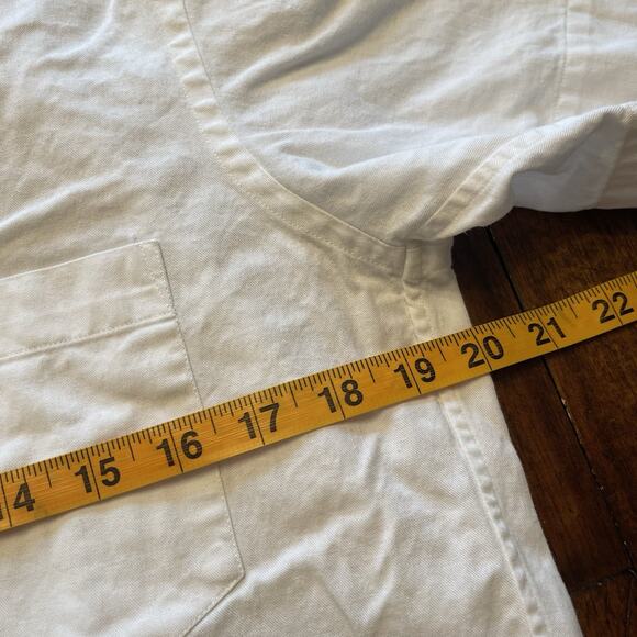 VTG Polo Ralph Lauren Shirt Unisex 6 Loop Collar Short Slve - Picture 5 of 6